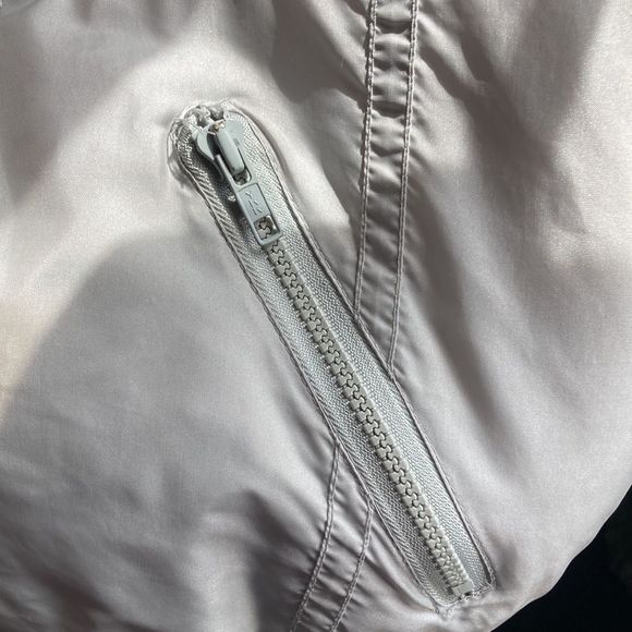 Mens Large Vintage 70’s Gray Swingster Bomber Jacket W/ Korody-Colyer Logo - Picture 7 of 13